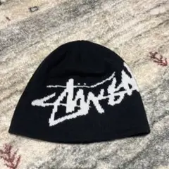 Stussy グラフィティ風ニット帽