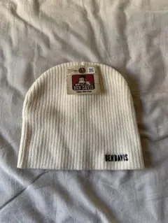 【新品未使用】BEN DAVIS ビーニー 白 ニット 人気のサムネイル