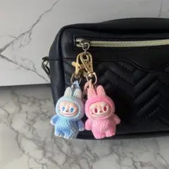 現品限り！ラブブ×ロゴ　マスコットキーホルダー　2点セット