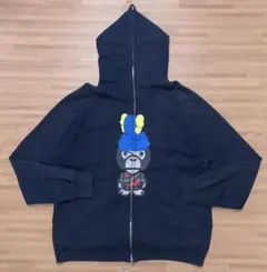 ☆激レア☆ APE ドット マイロ シャークパーカー パーカー S kaws