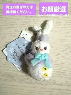ステラルー 雪だるま ぬいぐるみチャーム シークレットオブスノーウィーデイ