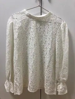 GUレースブラウス！