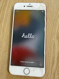 iPhone 7 128GB SIMフリー 利用制限◯ 画面割れあり