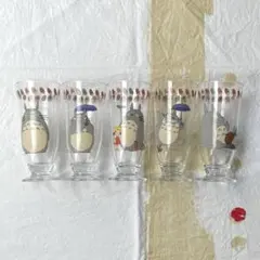 【希少】NORITAKE／となりのトトロ／足付きグラスセット／スタジオジブリ