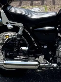 廃盤　W650 KIJIMAキジマ　W1タイプ 希少 廃盤 W650 シート KIJIMAキジマ W1タイプW400 W800 - メルカリ