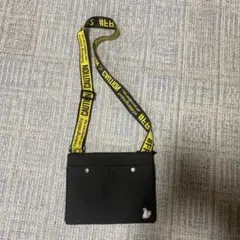 ブラックショルダーバッグ #FR2