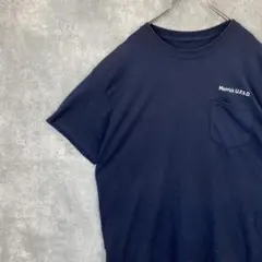 Tシャツ ワンポイント 胸ポケット