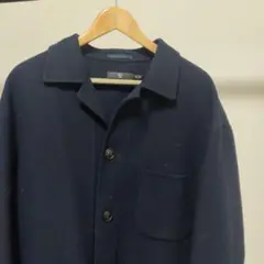 ユニクロ　＋ｊ　ウールブレンドオーバーサイズシャツジャケット