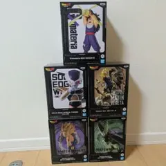 孫悟飯 セル 魔人ベジータ フリーザ フィギュア