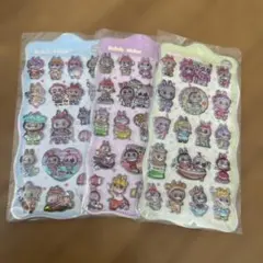 らぶぶシール ラブブ シール プクプク キラキラ ボンドロ風 ぷっくり