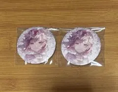 プロセカ グリッター缶バッジ グリ缶 50A 東雲絵名 余花にみとれて