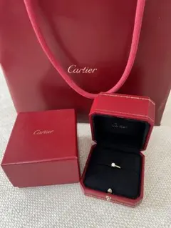 カルティエ婚約指輪　1895 ソリテール 10号　0.24ct 18Kのサムネイル