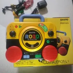 SANYO ROBOー01 ステレオカセットプレイヤー SANYO - SANYO スーパーおんがくたい ROBO-01 カセット