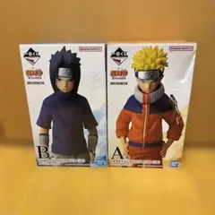 【一番くじ NARUTO-ナルト- 中忍試験編】 A賞 B賞　ナルト　サスケ