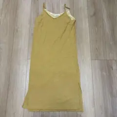 LOWRYS FARM マスタード キャミワンピース