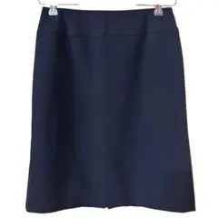 【美品】ブラック タイトスカート Mサイズ ストレッチ 膝丈 オフィス 通勤