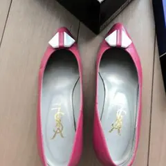 Yves Saint Laurent ピンクシューズ イヴサンローランのサムネイル