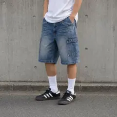 00s gap fadedenim cargo shorts buggy y2kのサムネイル