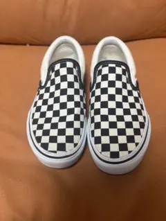 Vans チェッカーパターン スリッポン
