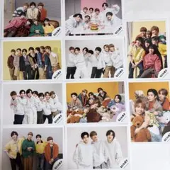 なにわ男子 公式写真 10枚セット 長尾謙杜 道枝駿佑 高橋恭平 大橋和也