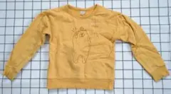 クマのイラスト付きトレーナー (120cm)