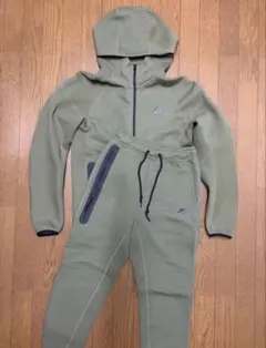 y様専用　ナイキ NIKE テックフリース セットアップ カーキ Lサイズ
