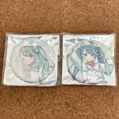 プロセカ たまごっち グリッター缶バッジ ミク - メルカリ