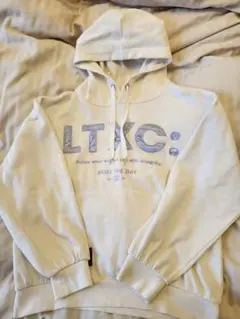 Lovetoxic フード付きパーカー ホワイト 160cm 小学生 女子