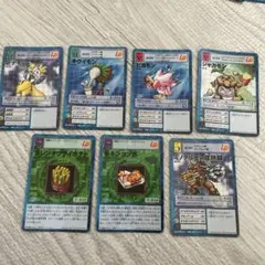 ロッテリアコラボ限定　デジモンカード一式
