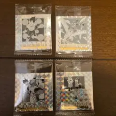 ドラゴンボール　40周年記念　ウエハースシール2 　4種セット