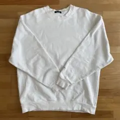 nautica crewneck sweat ホワイト M