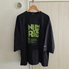 NUMERALS グラフィックTシャツ ブラック