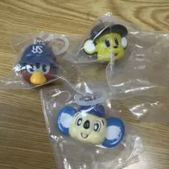 プロ野球マスコットめじるしアクセサリー トラッキー つば九郎 ドアラ