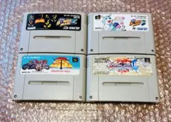【SFCソフト4本セット・任天堂・ファミコン】rai
