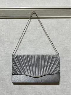 パーティーバッグ シルバー ゴールド チェーン 結婚式 クラッチ