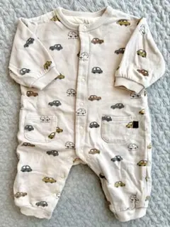 断捨離中ですさん専用tete a tete 車柄　ロンパース長袖　60〜70cm