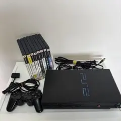 PlayStation 2 SCPH-50000 本体とゲームソフト