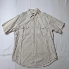シュガーケーン 長袖シャツ L 着用前に洗濯して試着のみ 生成り - メルカリ