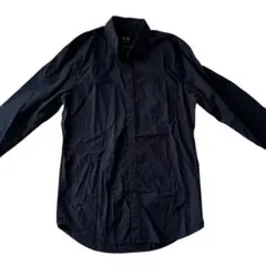 ARMANI EXCHANGE アルマーニ メンズ Sサイズ シャツ ネイビー