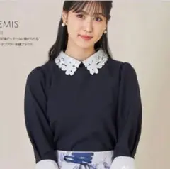 ⭐︎tocco closet カットワークフラワー刺繍ブラウスのサムネイル