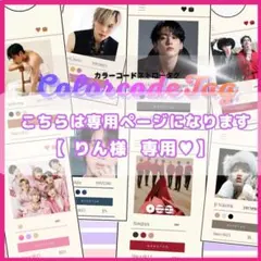 【 りん様専用 】 カラーコード ストロータグ テテ 4点