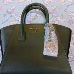 MICHAEL KORS アーミーグリーン ハンドバッグ