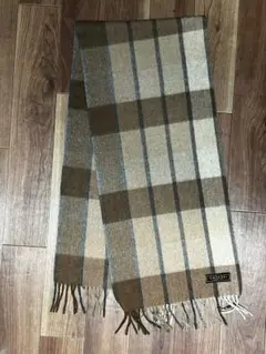 CASADEI チェック柄 マフラー ブラウン系