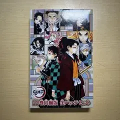 鬼滅の刃 22巻同梱版 缶バッジセット