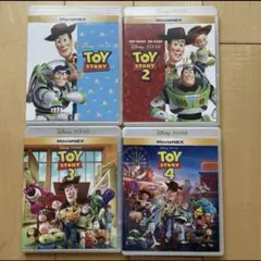 【新品・未再生】トイストーリー1〜4☆ブルーレイ（正規ケース付き）