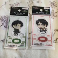 進撃の巨人 リヴァイ　エレン　 アクリルスタンド