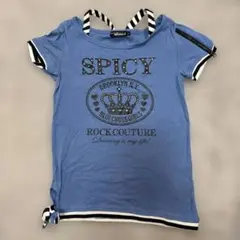 BLUE CROSS spicy label Tシャツ Lサイズのサムネイル