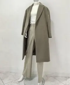希少☆bemiコラボ Theory luxe ロングコート カシミヤ混 32