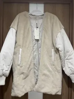 グレー Mサイズ フリースジャケットのサムネイル