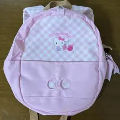 キティちゃん　リュック　サンリオ　ピンク 幼児リュック　ミニリュック